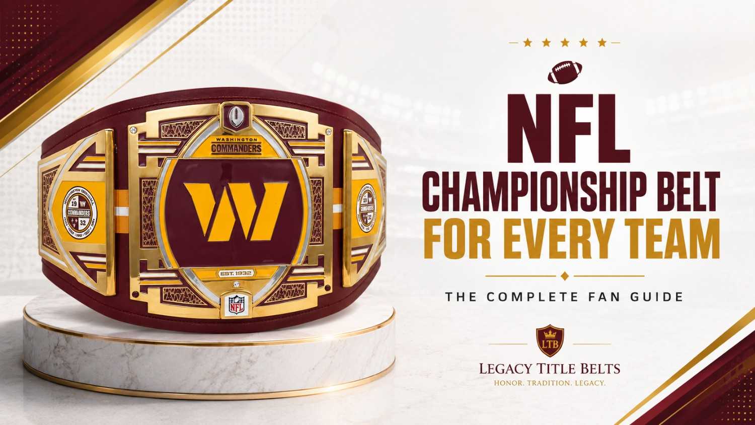 NFL Championship Belt for Every Team: The Complete Fan Guide